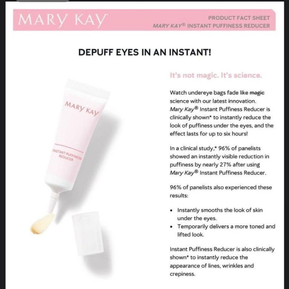 Mary Kay® Instant Puffiness Reducer